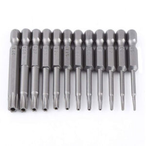 12pc Torx Bit Set Quick Change connect impact driver drill Security Tamper Proof