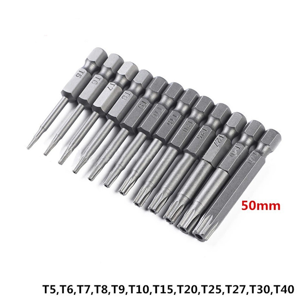 Star shaped Bit Set For Drill And Impact Driver Star Bits Screwdriver Ratchet - Image 2