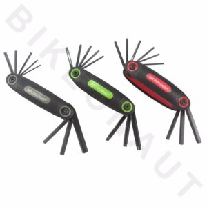 Pittsburgh 3 Piece SAE Metric & Star Folding Hex Key Wrench Set *U.S.A. Seller*