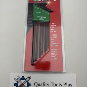 Snap On NEW 7 pc TORX Double Ball L-Shaped Key Set DBT7 FACTORY SEALED