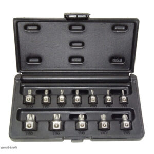 WRENCH DRIVE TORX SET – low profile stubby bits – automotive tools – hand tool