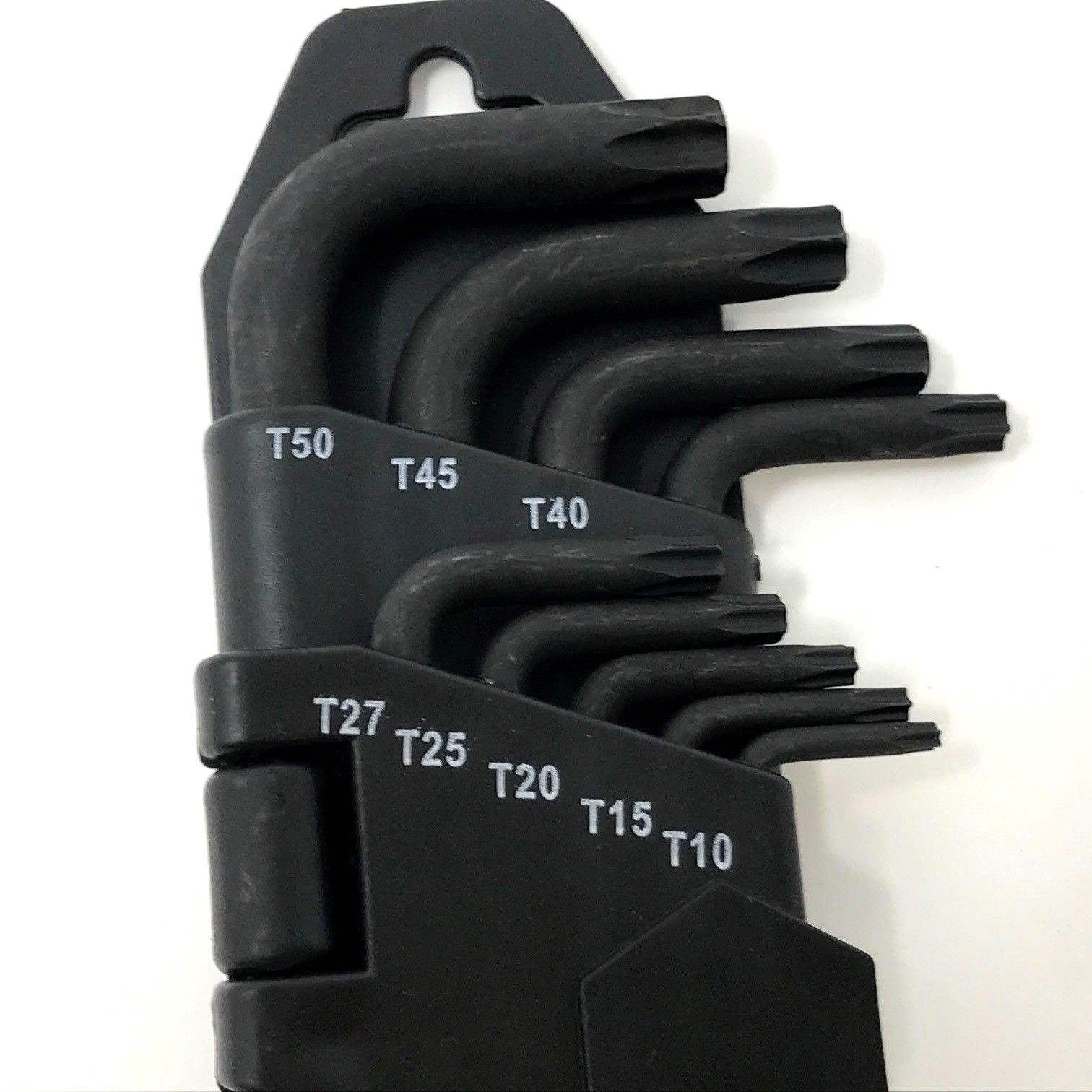 TORX 9 pieces 6 point* L Wrench Set Long Arm STAR key with tool holder USA SHIP - Image 2