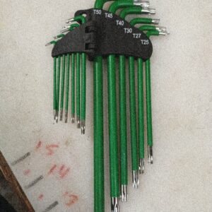 13 Piece Long Arm Tamper-Proof Magnetic Torx Key Wrench Set - 1106