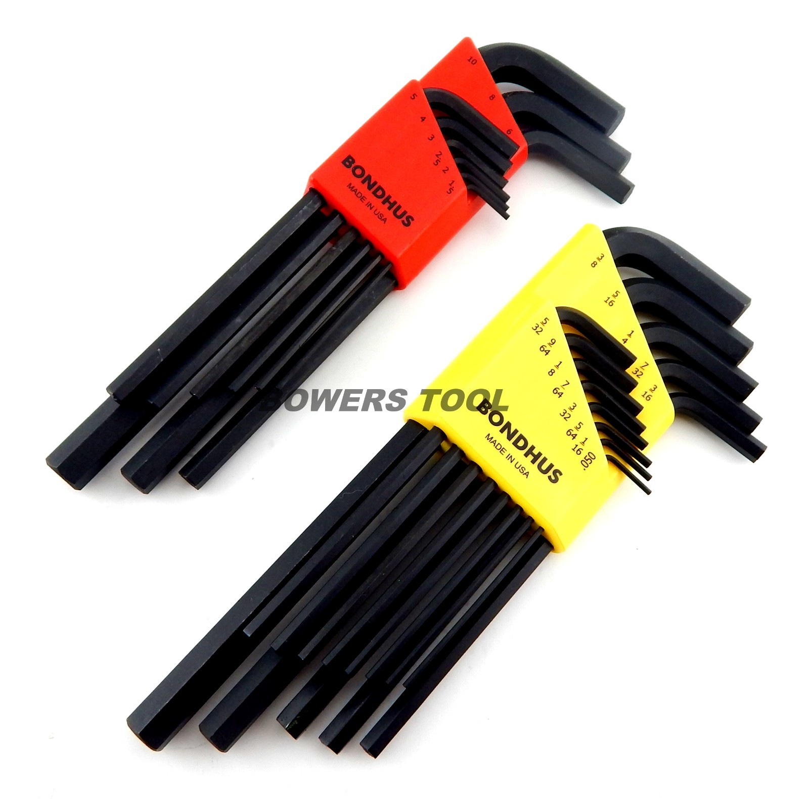 Bondhus 30pc Hex & Torx L Wrench Set Metric SAE Standard Inch USA 22199.31834 - Image 2