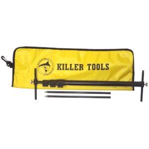 Killer Tools Aluminum Compact 21" Squaring Tram For Automotive Measuring
