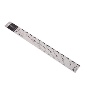 Car Painting Mixing Ruler Automotive Coating Tool Spray Measuring