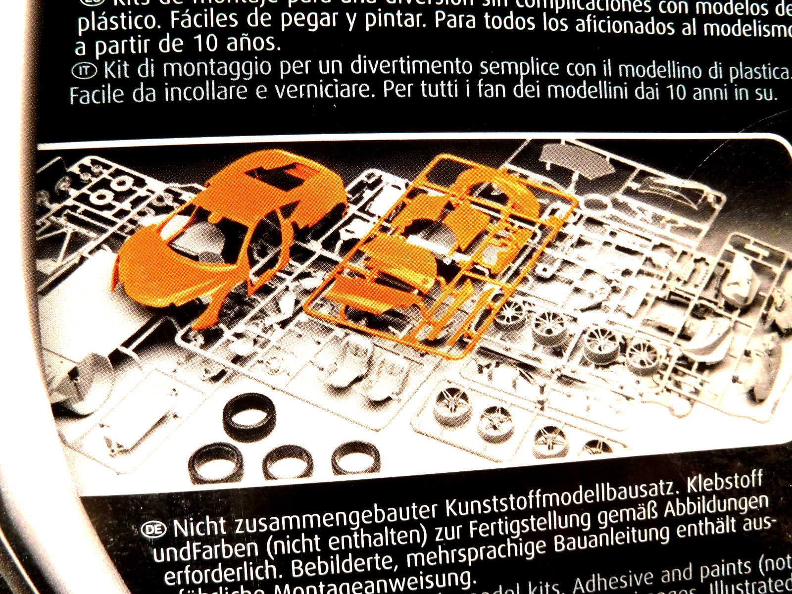 1/24 Revell McLaren 570S Sports Car Level 3 Kit # 07051 - Image 3