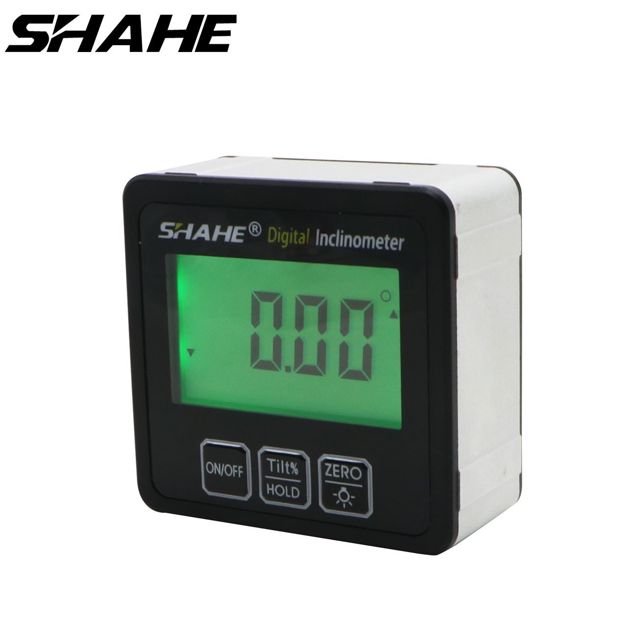 SHAHE Digital Protractor Inclinometer Miter Angle Cube Level Box for Woodworking