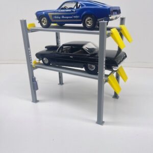 4 Post Tri-Level Lift for Display in 1/24th, 1/25th Scale MADE IN USA!!!!!