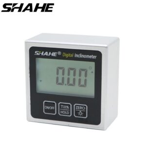 SHAHE Inclinometer Digital Protractor Angle Finder Level Mini Bevel Box 5315-90