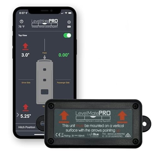 LevelMatePRO Wireless RV Leveling System, Bluetooth Leveler for Campers, Must - Image 2