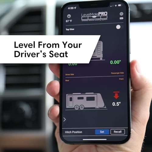 LevelMatePRO Wireless RV Leveling System, Bluetooth Leveler for Campers, Must - Image 5