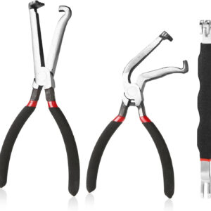 3Pc Electrical Disconnect Pliers For Car Connector Separator Automotive Tool Kit