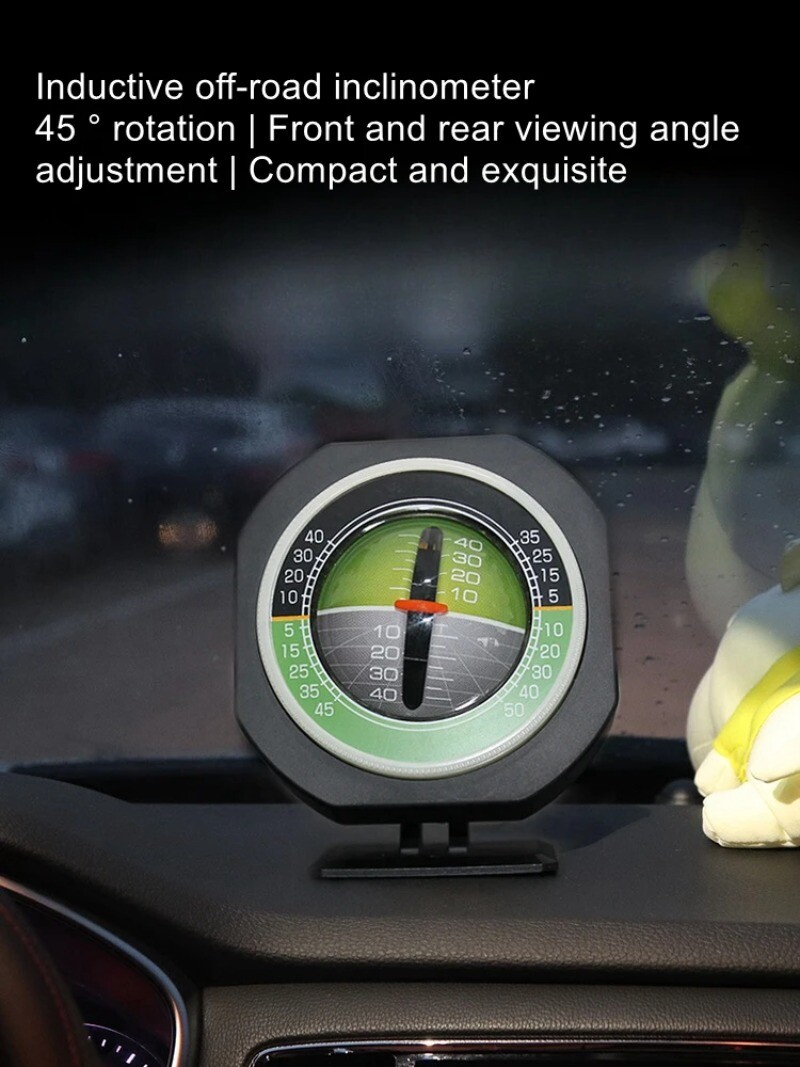 Automotive Self-sensing Car Inclinometer Balance Meter Angle Ruler Measurement - Image 2
