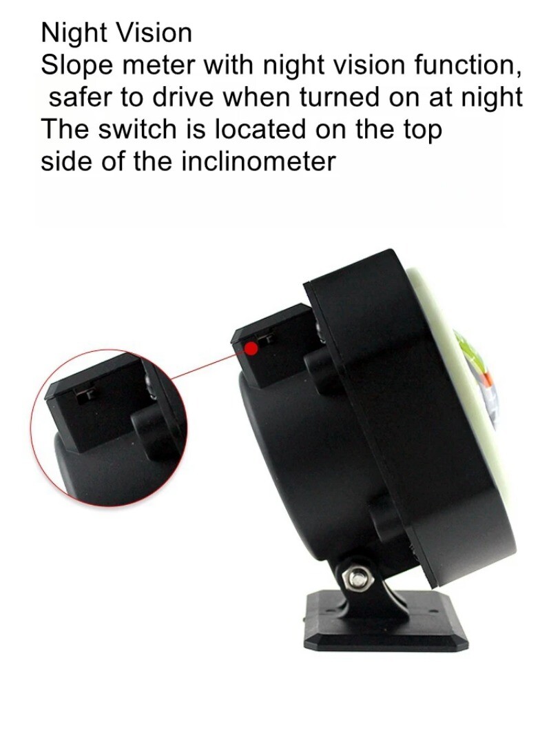 Automotive Self-sensing Car Inclinometer Balance Meter Angle Ruler Measurement - Image 5