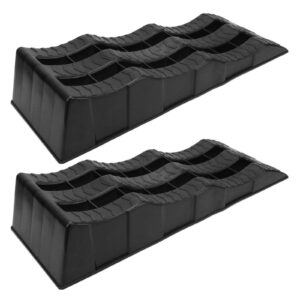 Hot 2PCS Automotive Leveling Ramp 7716LBS Capacity 3 Different Height Long