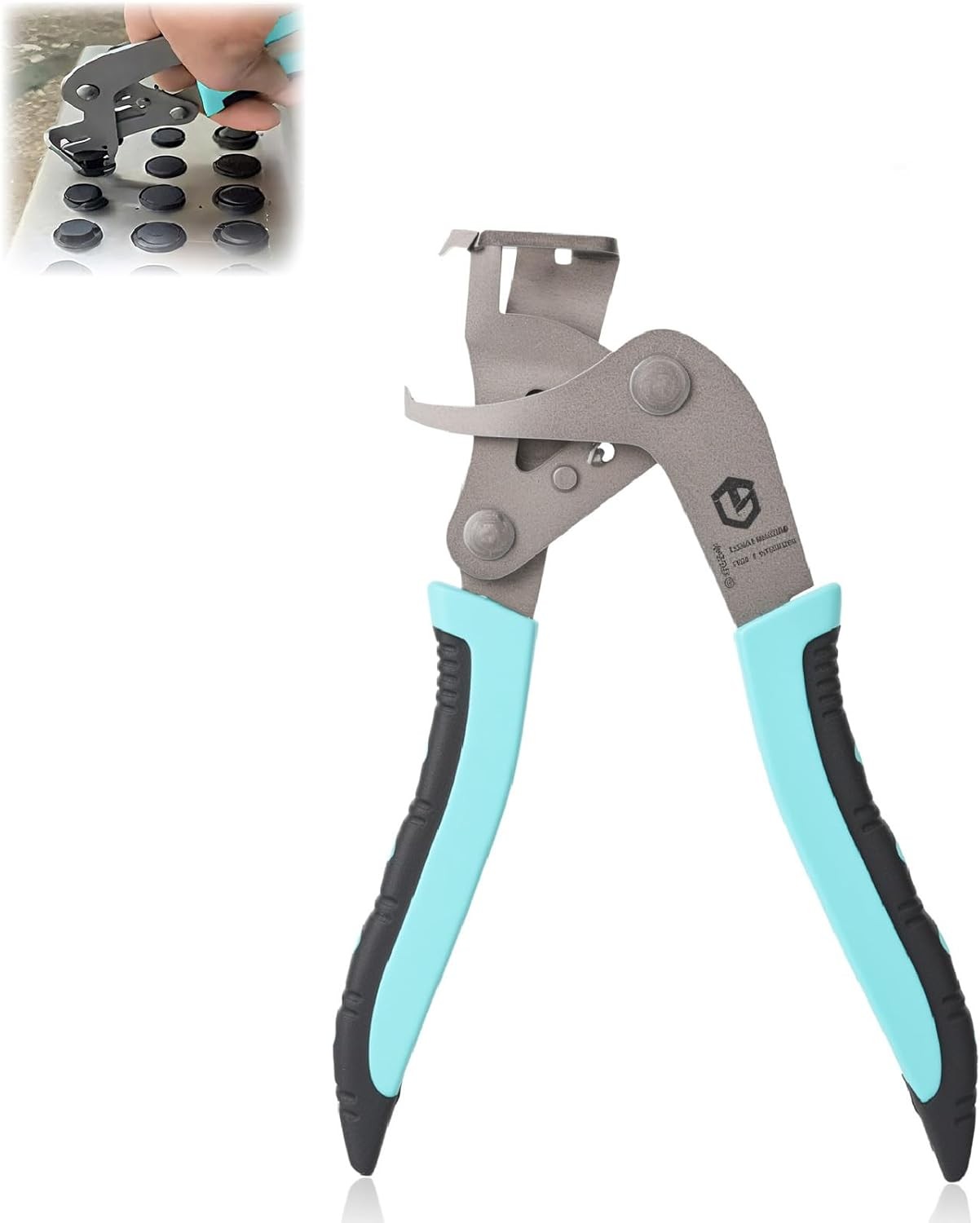 Car Clip Pliers and Disassembly Tools, Multi-Functional Automotive Snap Teal