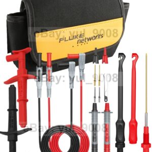 Automotive Test Leads Kit Puncture Probe+ Soft Case for FLUKE Multimeter /Tools