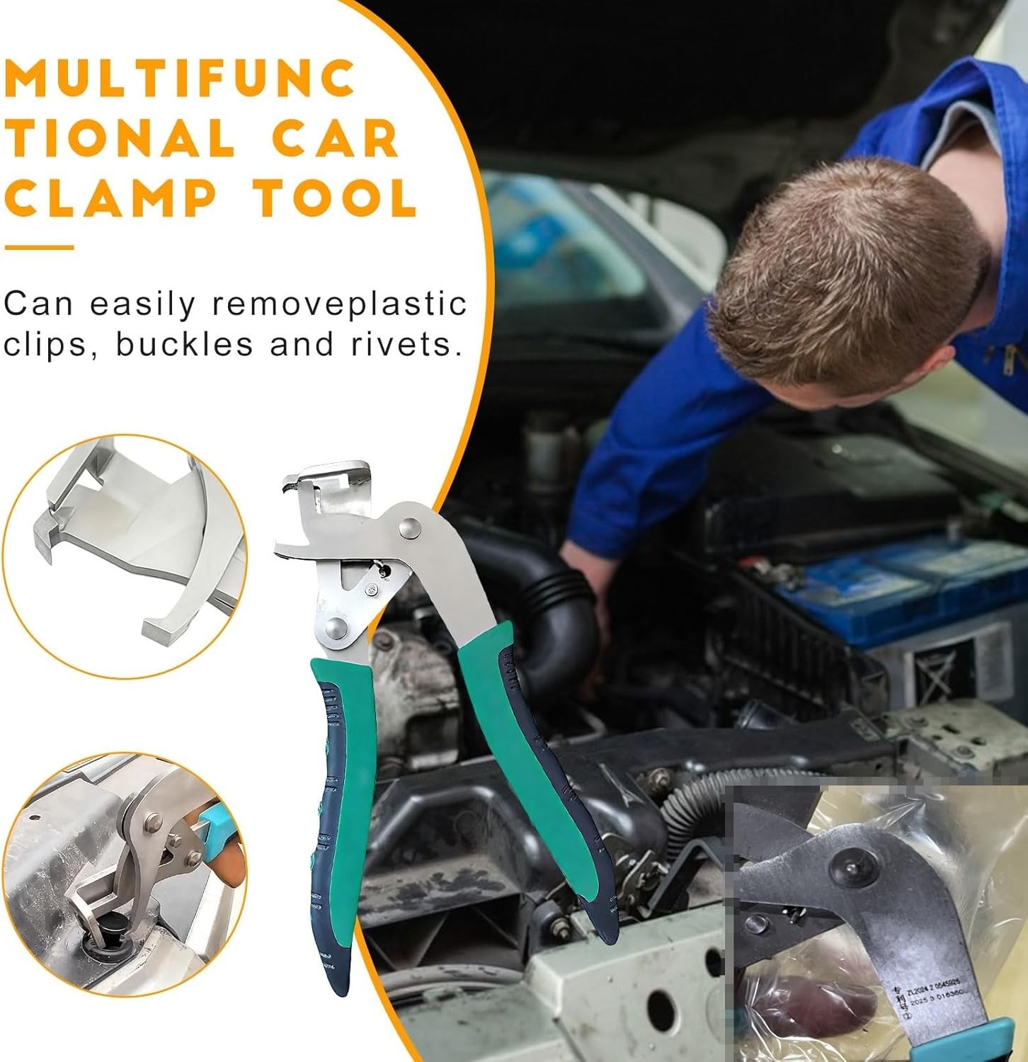 Car Clip Pliers/Disassembly Tools,Efficient Multi-Functional Automotive Snap ... - Image 2