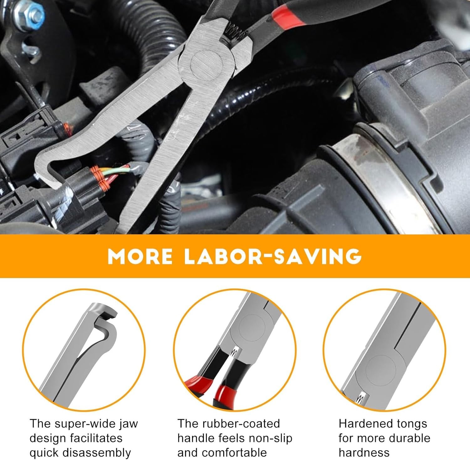 Car Clip Pliers/Disassembly Tools,Efficient Multi-Functional Automotive Snap ... - Image 3