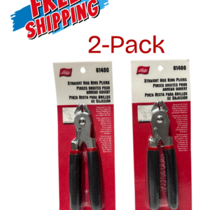 2-Pack Lisle 61400 Straight Hog Ring Pliers | Upholstery & Automotive Use