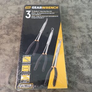 NEW GearWrench 82107-06 3-Piece Double-X Hose Grip Pliers Set (GG7)