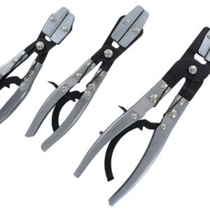 3PC AUTOMOTIVE RADIATOR RUBBER HOSE PINCH OFF CLAMPING PINCHING PLIERS