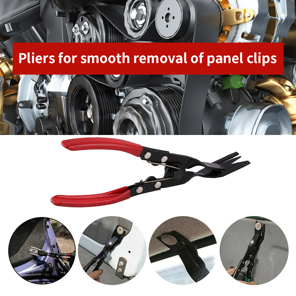 Car Trim Clip Removal Headlight Repair Door Panel Retainer Remover Tool Pliers - Image 2