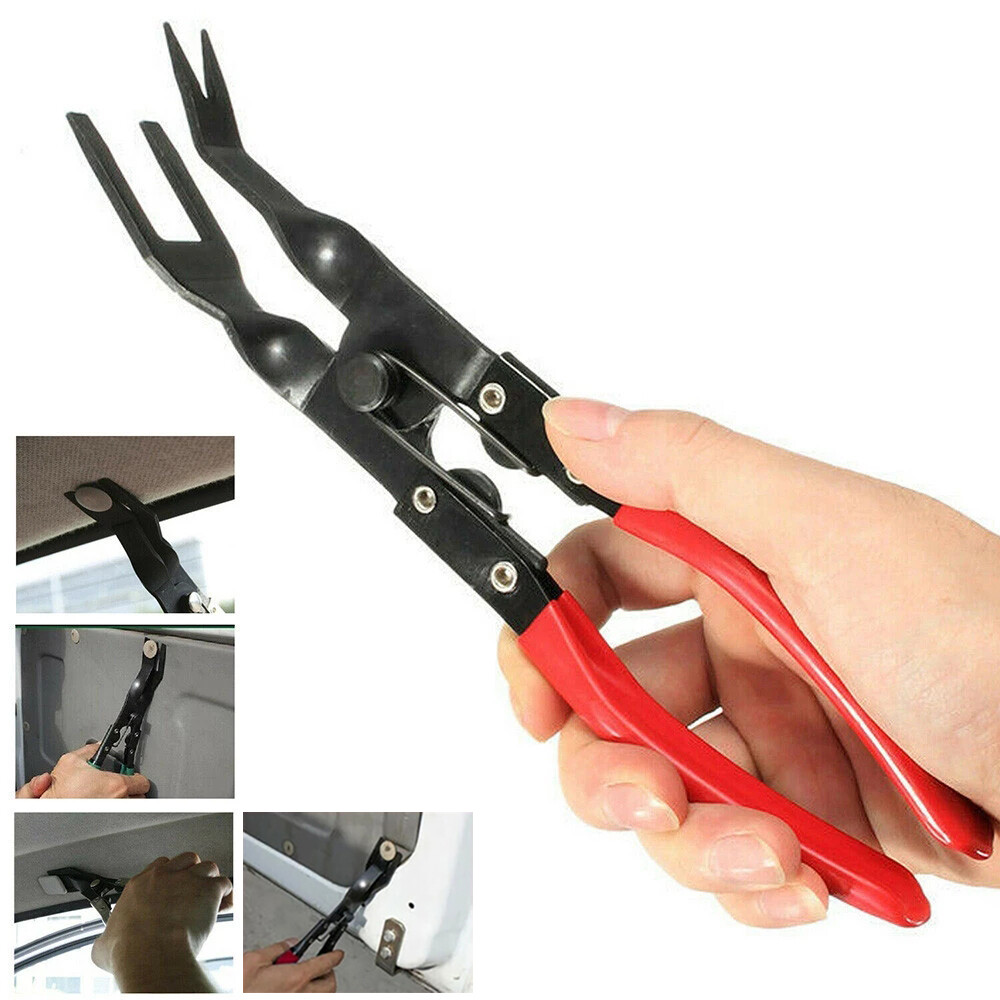 Car Trim Clip Removal Headlight Repair Door Panel Retainer Remover Tool Pliers - Image 3