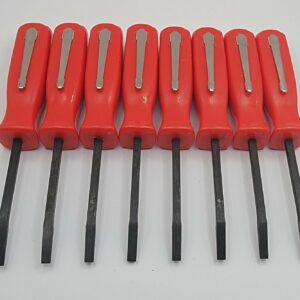 🔴 8-Piece Red Pocket Prybar Set | Essential Automotive Tools | FREE SHIPPING 🚚