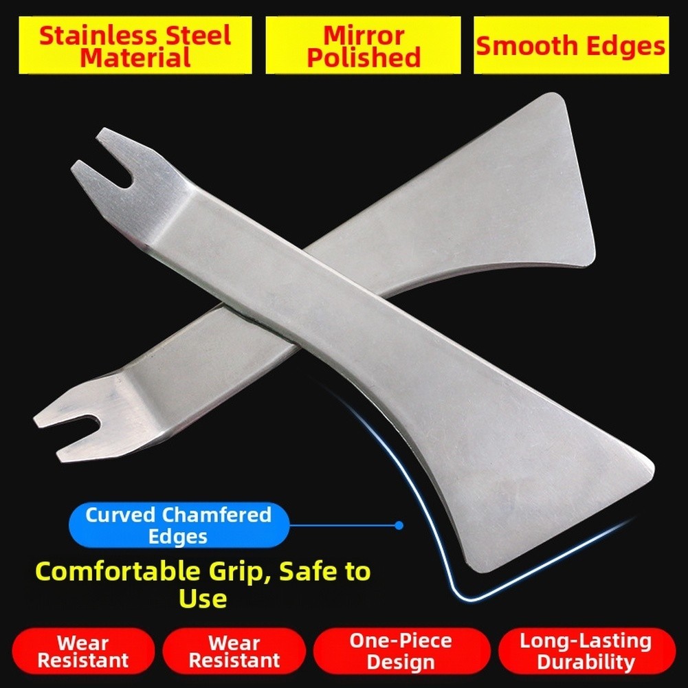 Stainless Steel Automotive For Door Panel Pry Bar Tool for Interior Use - Image 2