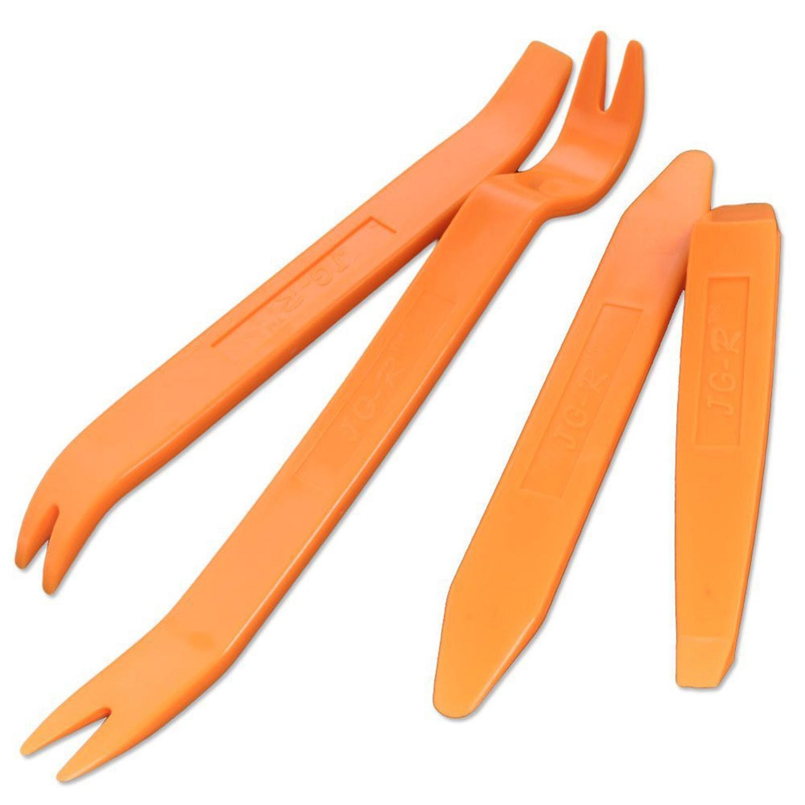 4 psc Pry Bar Set Automotive Dash Panel Plastic Trim Tool Molding Remover - Image 2