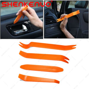 4 psc Pry Bar Set Automotive Dash Panel Plastic Trim Tool Molding Remover