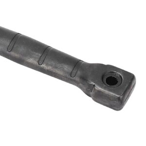 14in Rolling Head Pry Bar Cr V Steel Ratchet Tire Wrecking Bar For Automotive