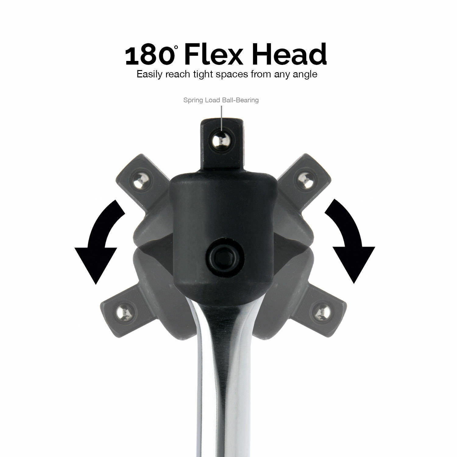 40" Long Handle PRO Automotive Lug Nut Remover Tool with 3/4" Drive Breaker Bar - Image 3