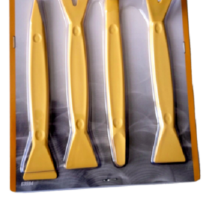 4 pc Nylon Pry Bar Set Automotive Dash Panel Plastic Trim Tool Molding Remover