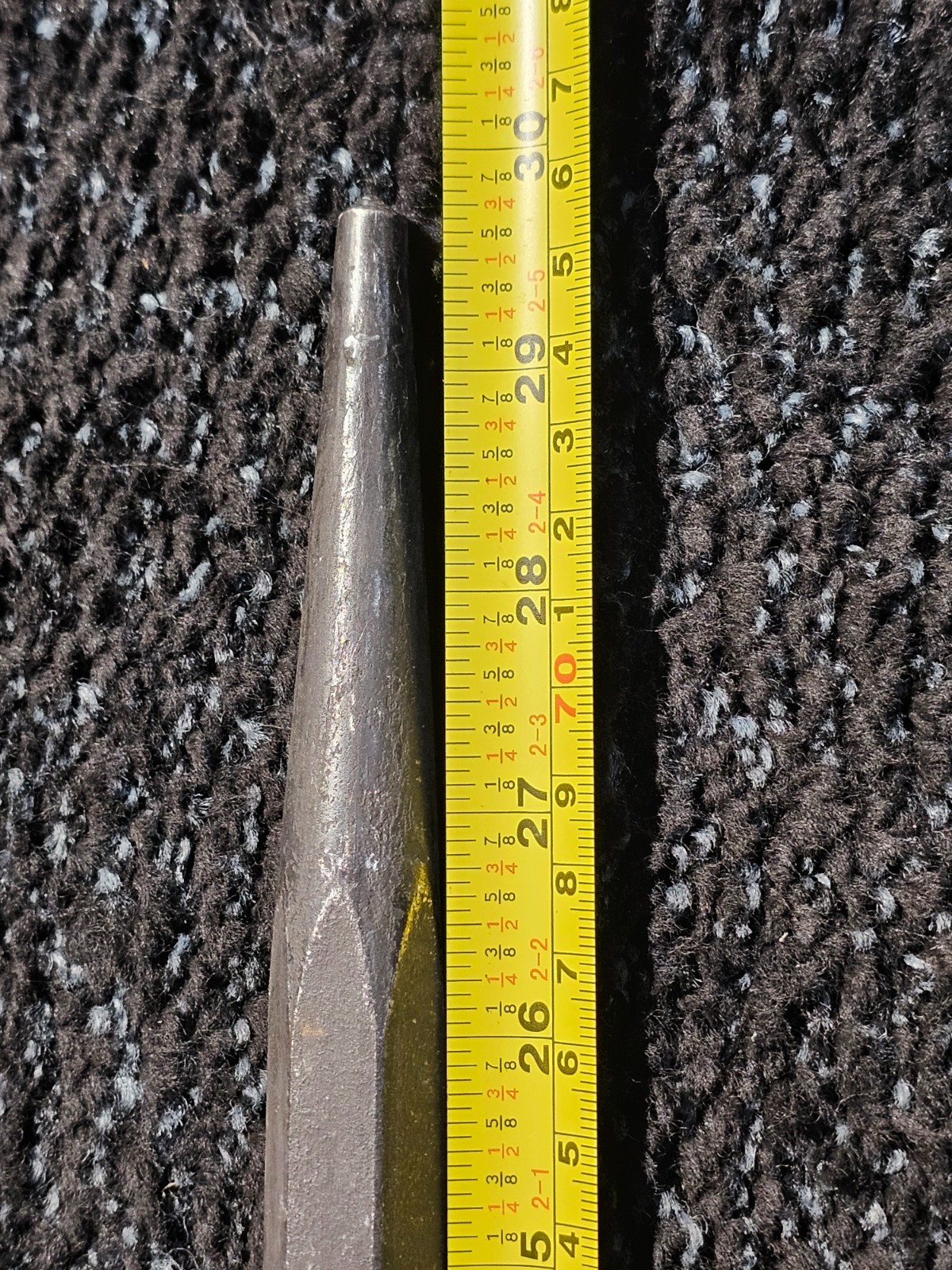 Proto J2125 30" 3/4 in Bar Wd, 7/8in End W, Alignment Pry Bar Straight Point End - Image 5