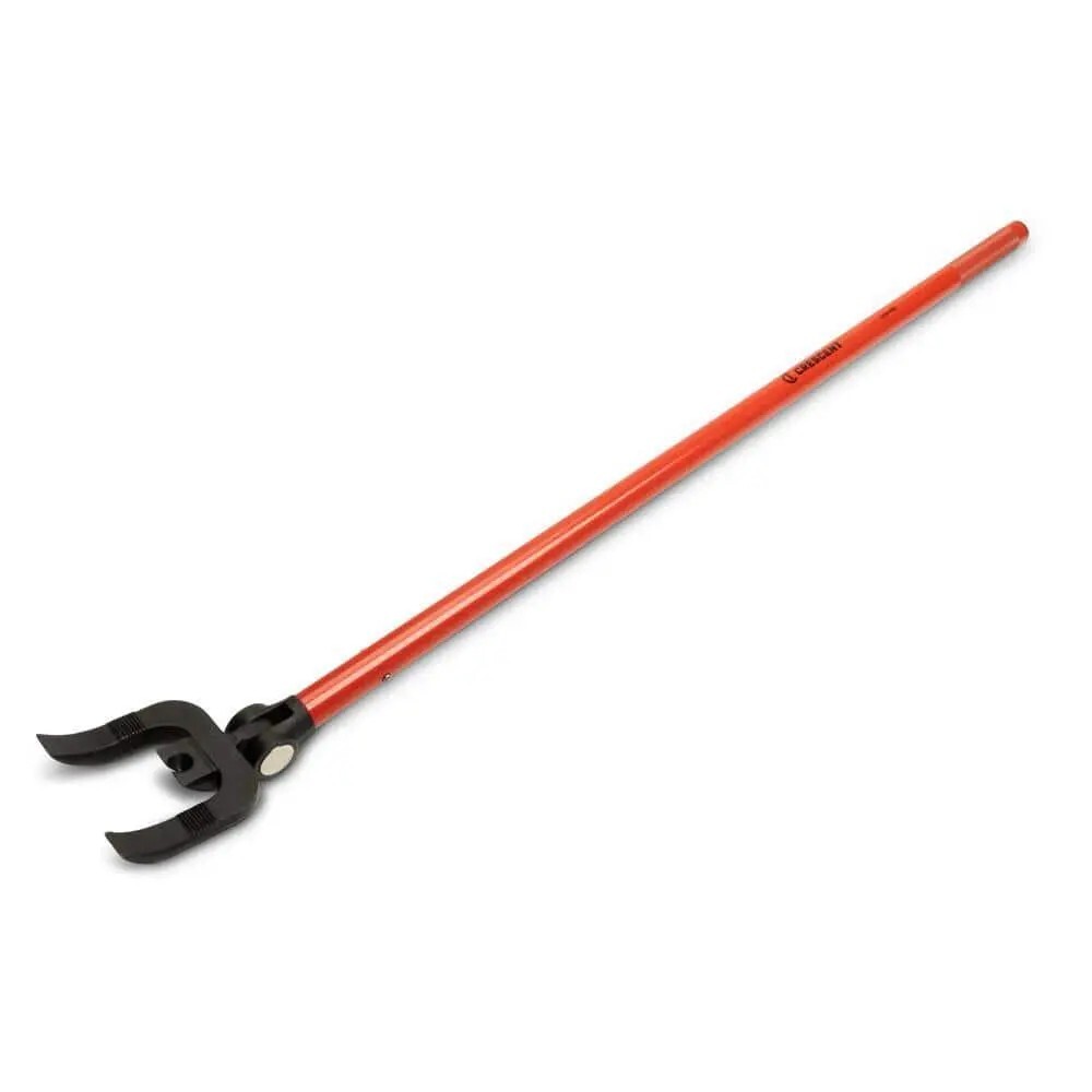 Crescent Indexing Pry Bar 44" Bull Bar Dual Claw Deck Removal Wrecking Bar