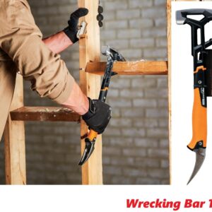 Demo Hammer Crowbar Wrecking Pry Bar for Removing Hardwood/ Tile Floor Sheetrock