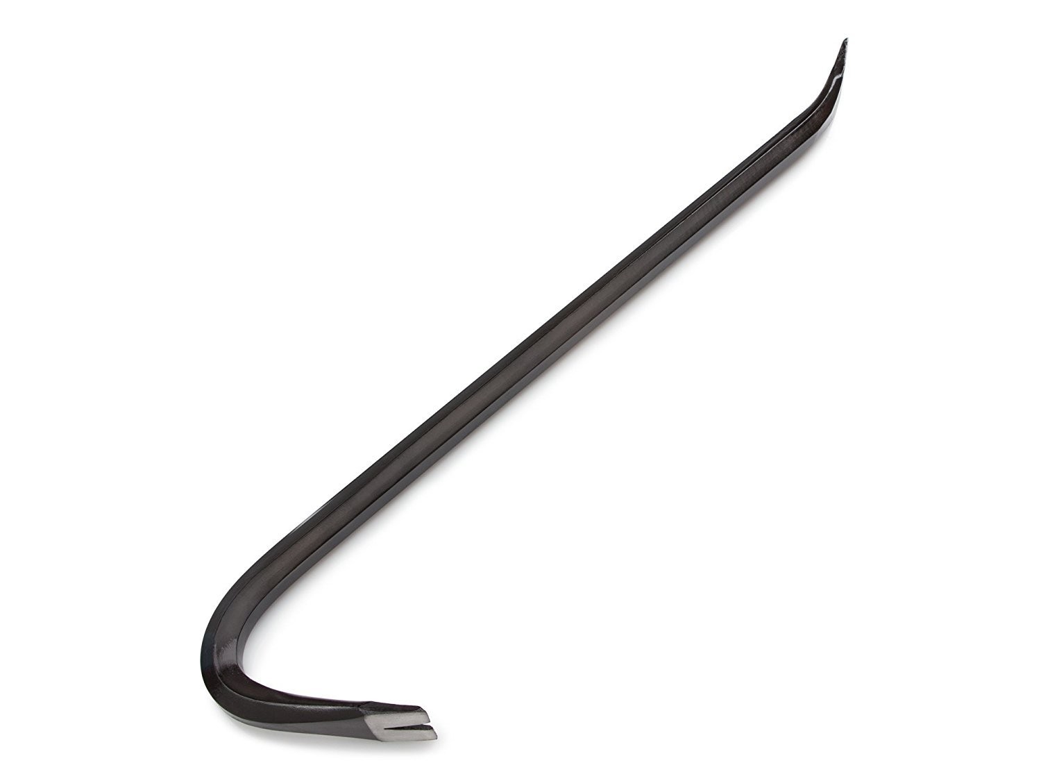 Edward Tools Gooseneck Wrecking Bar - 18" Drop Forged Steel Pry Bar Nail Puller - Image 2