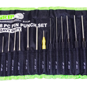 18-PC PUNCH SET – automotive hand tools – long pin punches – roll pin – tool