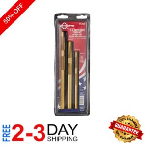 High-Quality 3-Piece Brass Drift Punch Set - Ideal for DIY & Automotive Work