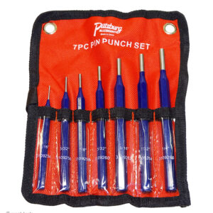 PIN PUNCH SET – 7-pc – hex handles – automotive hand tools – roll pins