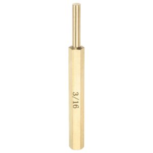 Brass Pin Punch 3/16" Non-marring Drive Punch for Watch Repair Automotive