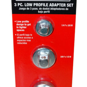 RATCHET ADAPETER SET – low profile spinner – automotive hand tools – adapters