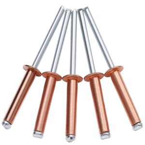 Dome Head Copper Blind Rivets Pop Rivets for Sheet Metal, Automotive, Railway