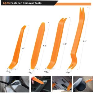 Heavy-Duty Plastic Rivets & Trim Tool Set (240pcs) fits Honda Toyota Automotive