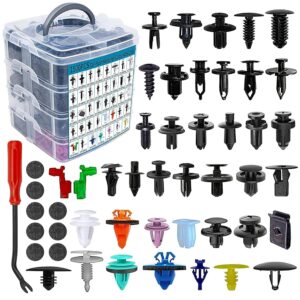 1801Pcs Automotive Clips 40 Most Popular Package Dimensionss Auto Push-1801Pcs