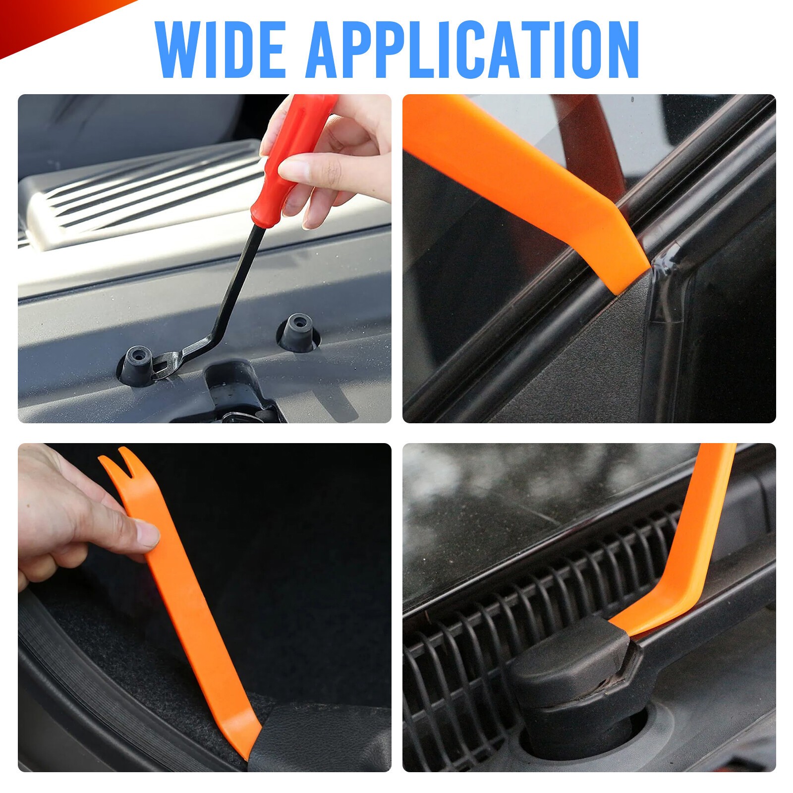 925Pcs Auto Car Bumper Retainer Clips Push Pin Rivet Screw Kit Fastener Remover - Image 4