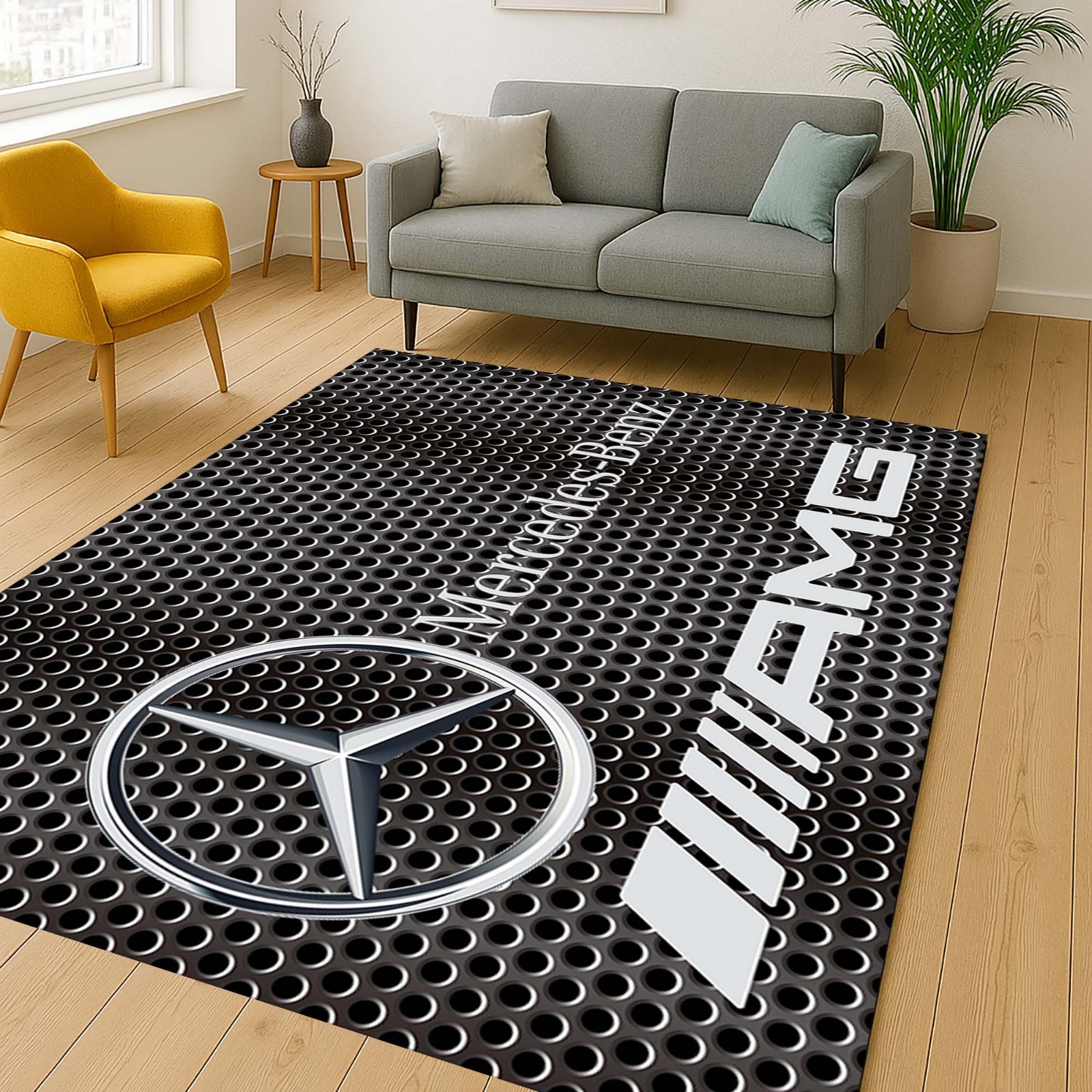 Mercedes Benz, AMG, Car Rug, Garage Floor Rug, Automotive Rug, My Stylish Rug - Image 5
